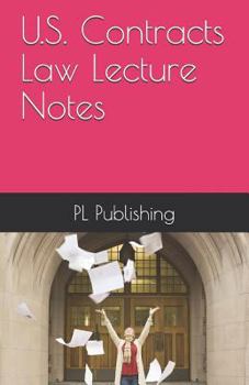 Paperback U.S. Contracts Law Lecture Notes Book