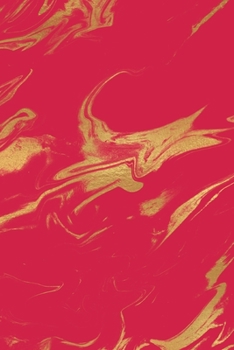 Paperback Rainbow and Gold Marble Composition Notebook - Small Ruled Notebook - 6x9 Lined Notebook (Softcover Journal / Notebook / Diary) Book