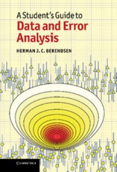 Hardcover A Student's Guide to Data and Error Analysis Book