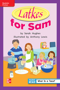 Spiral-bound Reading Wonders Leveled Reader Latkes for Sam: Ell Unit 6 Week 4 Grade 1 Book