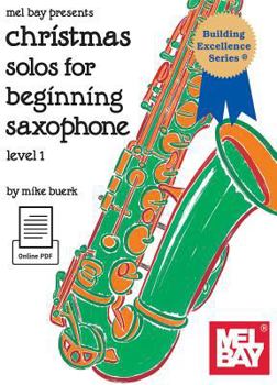 Paperback Christmas Solos for Beginning Saxophone Book