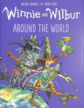 Hardcover Winnie & Wilbur Around the World Book