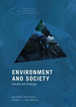 Hardcover Environment and Society: Concepts and Challenges Book