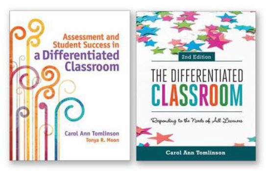 Paperback Differentiated Instruction 2-Book Set: The Differentiated Classroom, 2nd Ed., & Assessment and Student Success in a Differentiated Classroom Book