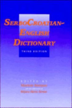 Hardcover Serbocroatian-English Dictionary Book