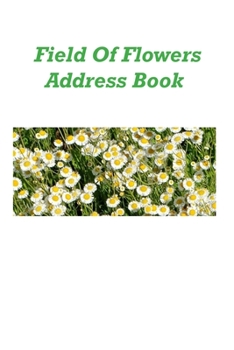 Paperback Field Of Flowers Address Book