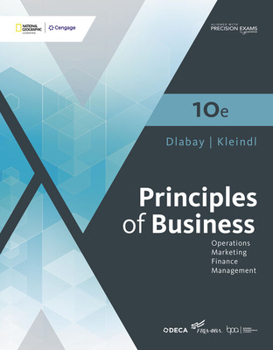 Hardcover Principles of Business, 10th Student Edition Book