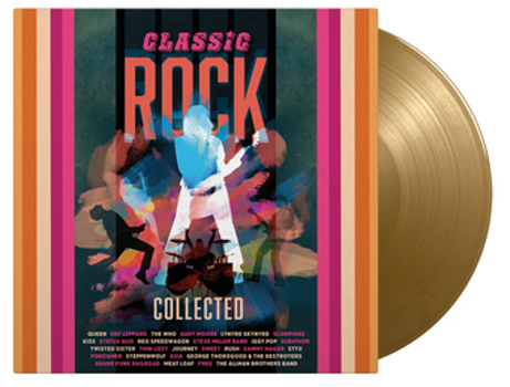Vinyl Classic Rock Collected  Gold 180 G Numbered Book