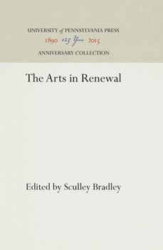 Hardcover The Arts in Renewal Book