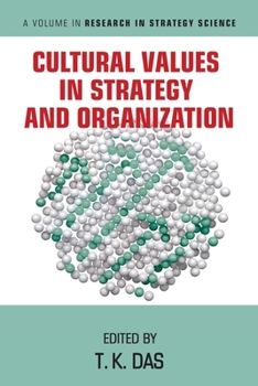Paperback Cultural Values in Strategy and Organization Book