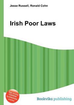 Paperback Irish Poor Laws Book