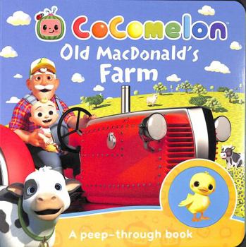 Board book Cocomelon: Old MacDonald’s Farm: A peep-through book