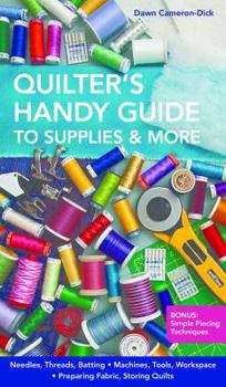 Spiral-bound Quilter's Handy Guide to Supplies & More Book