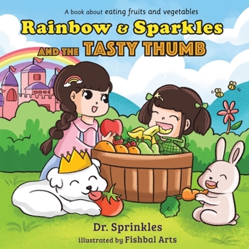 Paperback Rainbow and Sparkles and the Tasty Thumb: A book about eating fruits and vegetables Book