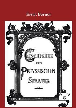 Paperback Geschichte des Preußischen Staates [German] Book