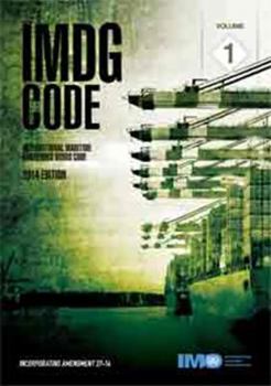 Paperback IMDG code: international maritime dangerous goods code, incorporating Amendment 37-14 Book