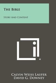 Paperback The Bible: Story and Content Book