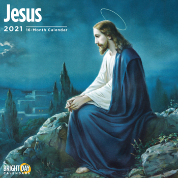 Calendar Cal 2021- Jesus Wall Book