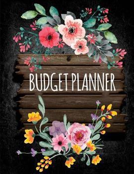 Paperback Budget Planner: Budgeting Book, Expense Tracker, Bill Tracker For 365 Days - Large Print 8.5"x11" Budget Planner Book