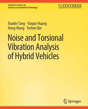 Paperback Noise and Torsional Vibration Analysis of Hybrid Vehicles Book