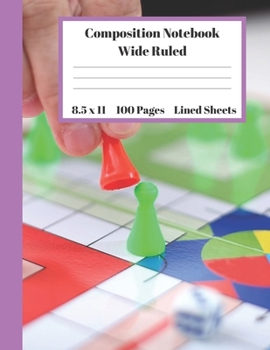 Composition Notebook Wide Ruled Lined Sheets: Pretty Under 11 Dollar Gifts Chess Game Notebook Back to School and Home Schooling Journal For kids ... students Adults Teachers Elementary School