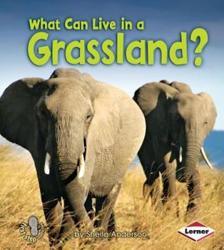 Hardcover What Can Live in a Grassland? Book