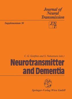 Paperback Neurotransmitter and Dementia Book