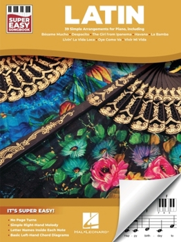 Paperback Latin - Super Easy Piano Songbook Book