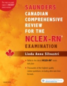 Paperback Saunders Canadian Comprehensive Review for the NCLEX-RN Book