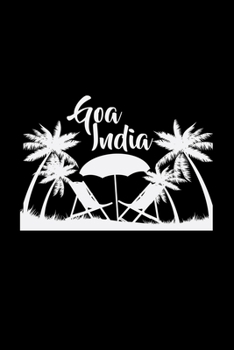 Goa india: 6x9 Psytrance | lined | ruled paper | notebook | notes