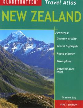 Paperback New Zealand Travel Atlas Book