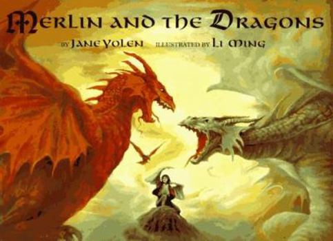 Hardcover Merlin and the Dragons Book