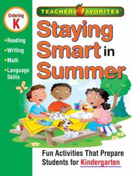 Hardcover Staying Smart in Summer Entering K Book