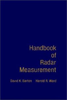 Hardcover Handbook of Radar Measurement Book