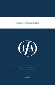 Paperback Ifa: Taxation of Expatriates: Taxation of Expatriates Book