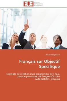Paperback Français Sur Objectif Spécifique [French] Book
