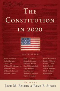 Paperback The Constitution in 2020 Book