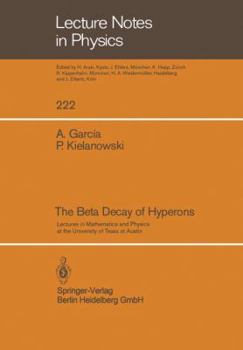 Paperback The Beta Decay of Hyperons Book