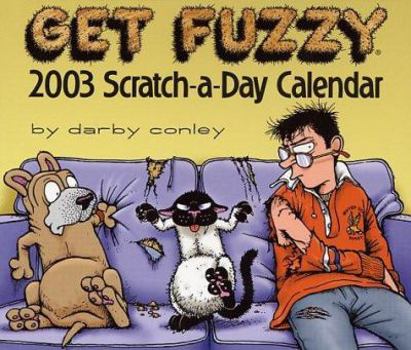 Calendar Get Fuzzy Scratch-A-Day Calendar Book