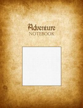 Paperback Adventure Notebook: 1/12" Dot Grid Graph Paper Rule Book