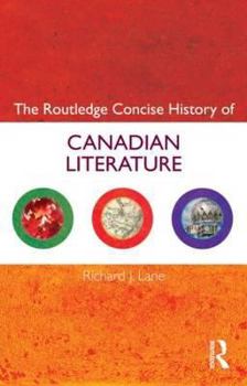 Paperback The Routledge Concise History of Canadian Literature Book