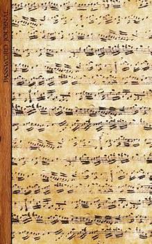 Password Journal : Password Keeper / Music Gifts ( Internet Address Logbook / Diary / Notebook )