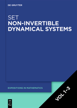 Hardcover [Set Non-Invertible Dynamical Systems, Vol 1-3] Book