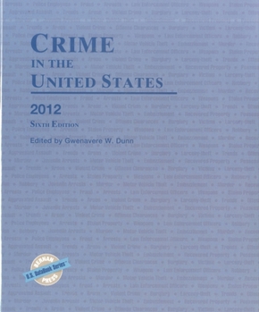 Hardcover Crime in the United States 2012 (U.s. Databook) Book