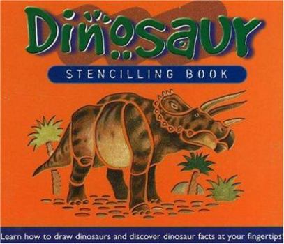 Board book Dinosaur Stenciling Book