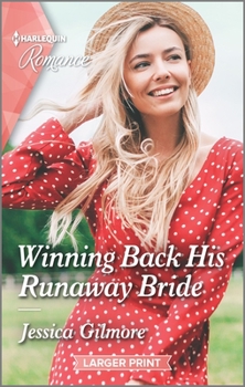 Mass Market Paperback Winning Back His Runaway Bride [Large Print] Book