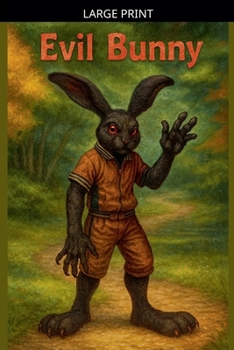 Paperback Evil Bunny [Large Print] Book