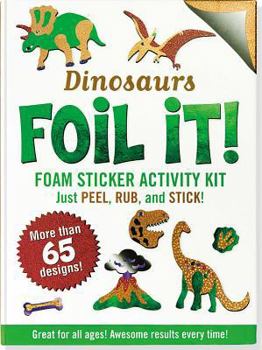 Hardcover Large Foil It! Dinosaur Book