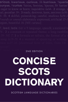 Hardcover Concise Scots Dictionary: Second Edition Book