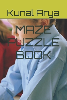 Paperback Maze Puzzle Book